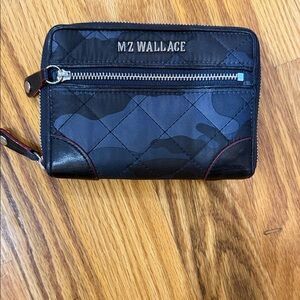 MZ Wallace Camouflage Quilted Wallet
